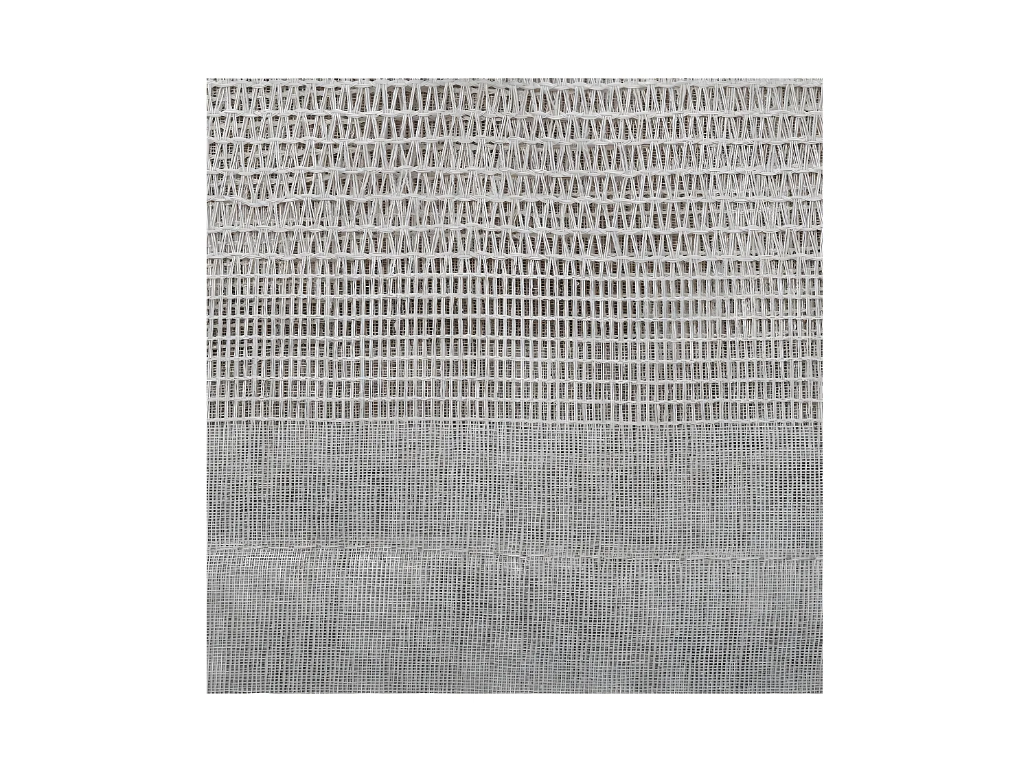 Voilage à œillets Beige effet lin avec motifs ajourés 140 x 240 cm