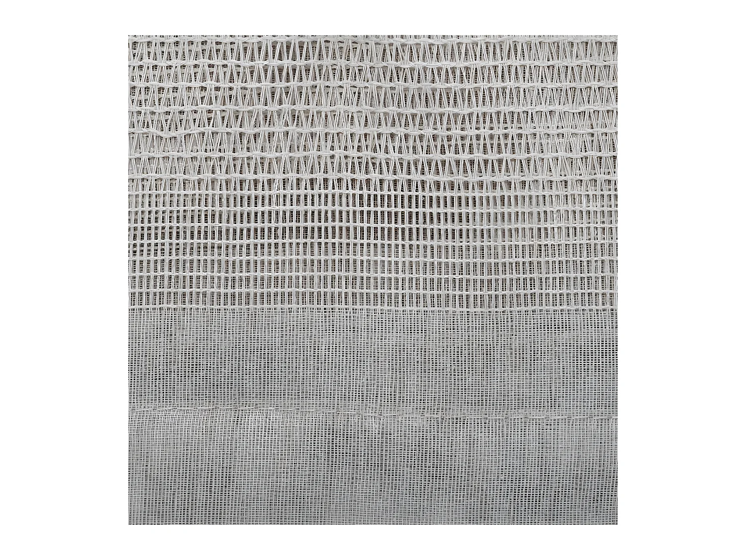 Voilage à œillets Beige effet lin avec motifs ajourés 140 x 240 cm