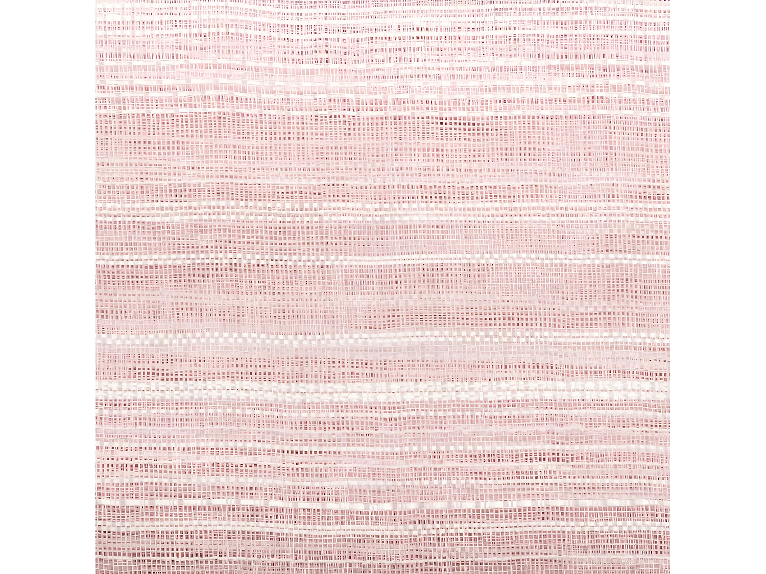 Voilage à œillets Rose tissage à rayures 140 x 240 cm