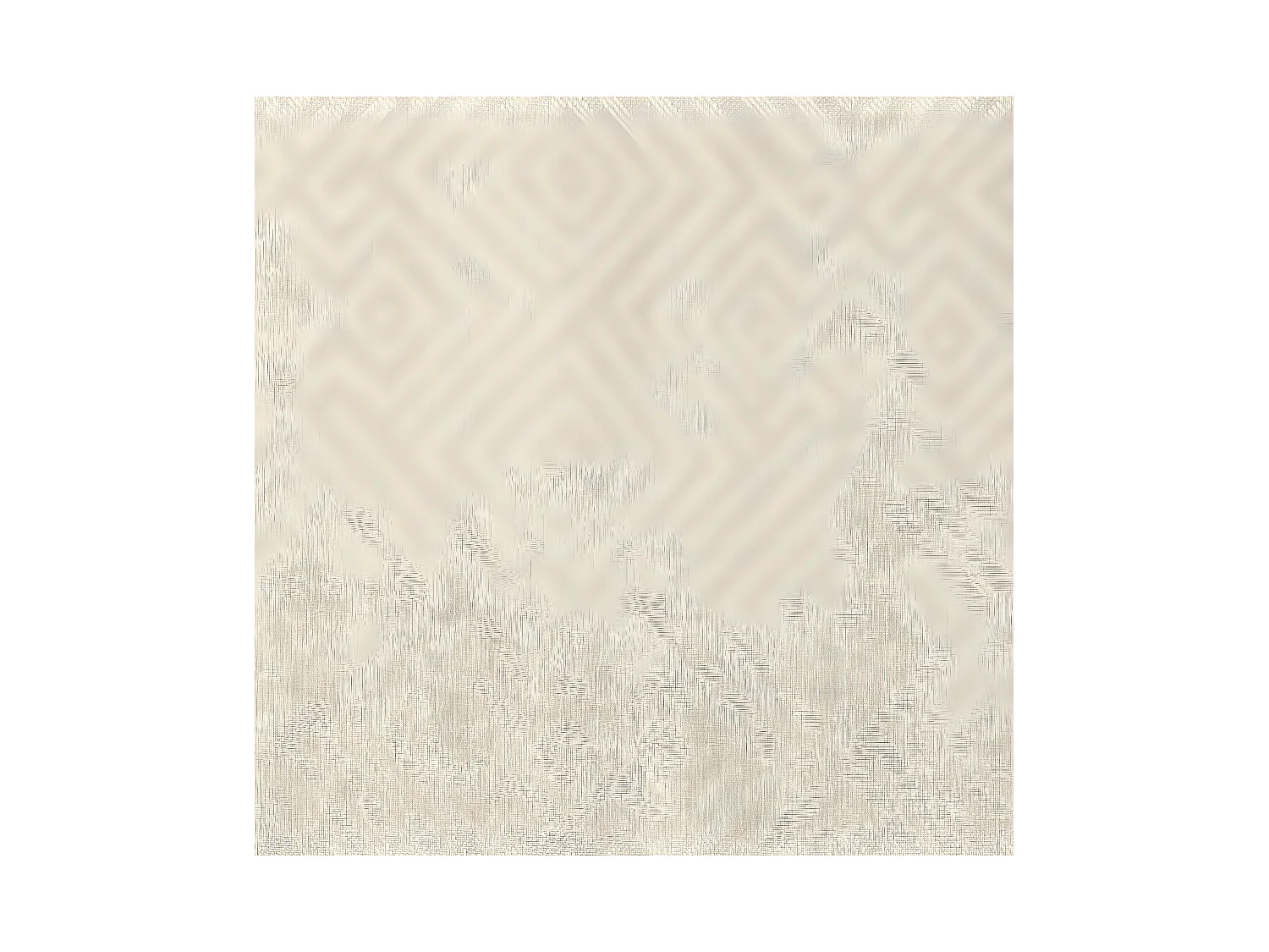 Rideau à œillets motif jacquard Beige Lin 140 x 260 cm
