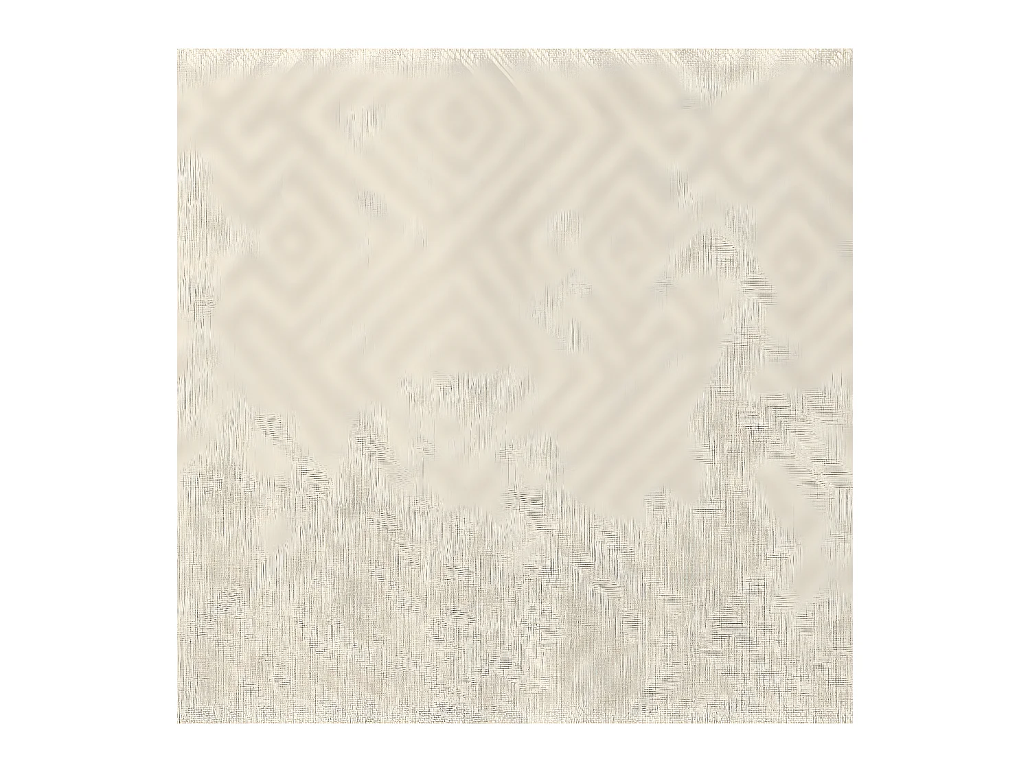 Rideau à œillets motif jacquard Beige Lin 140 x 260 cm