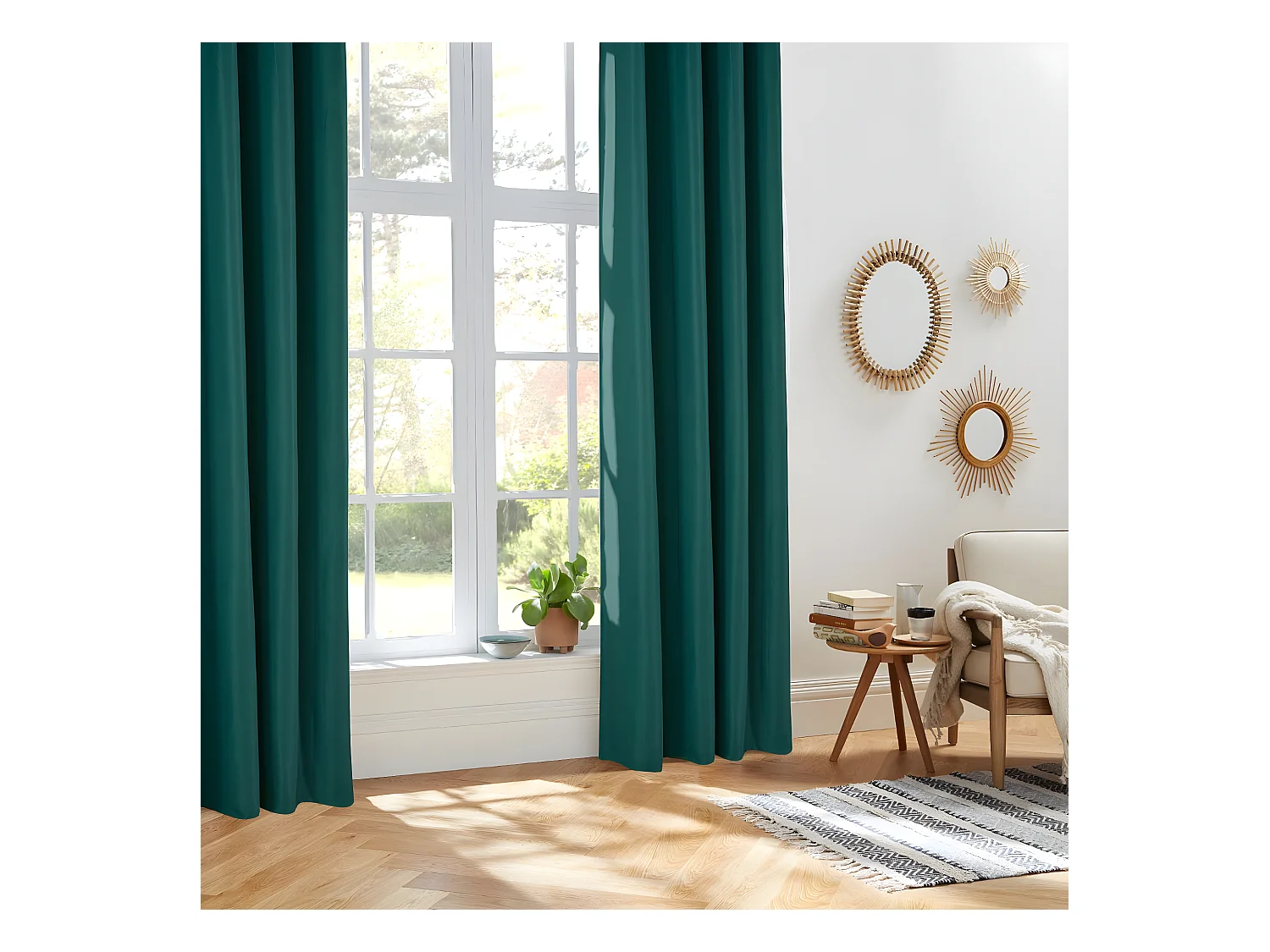 Cortina térmica y aislante lisa