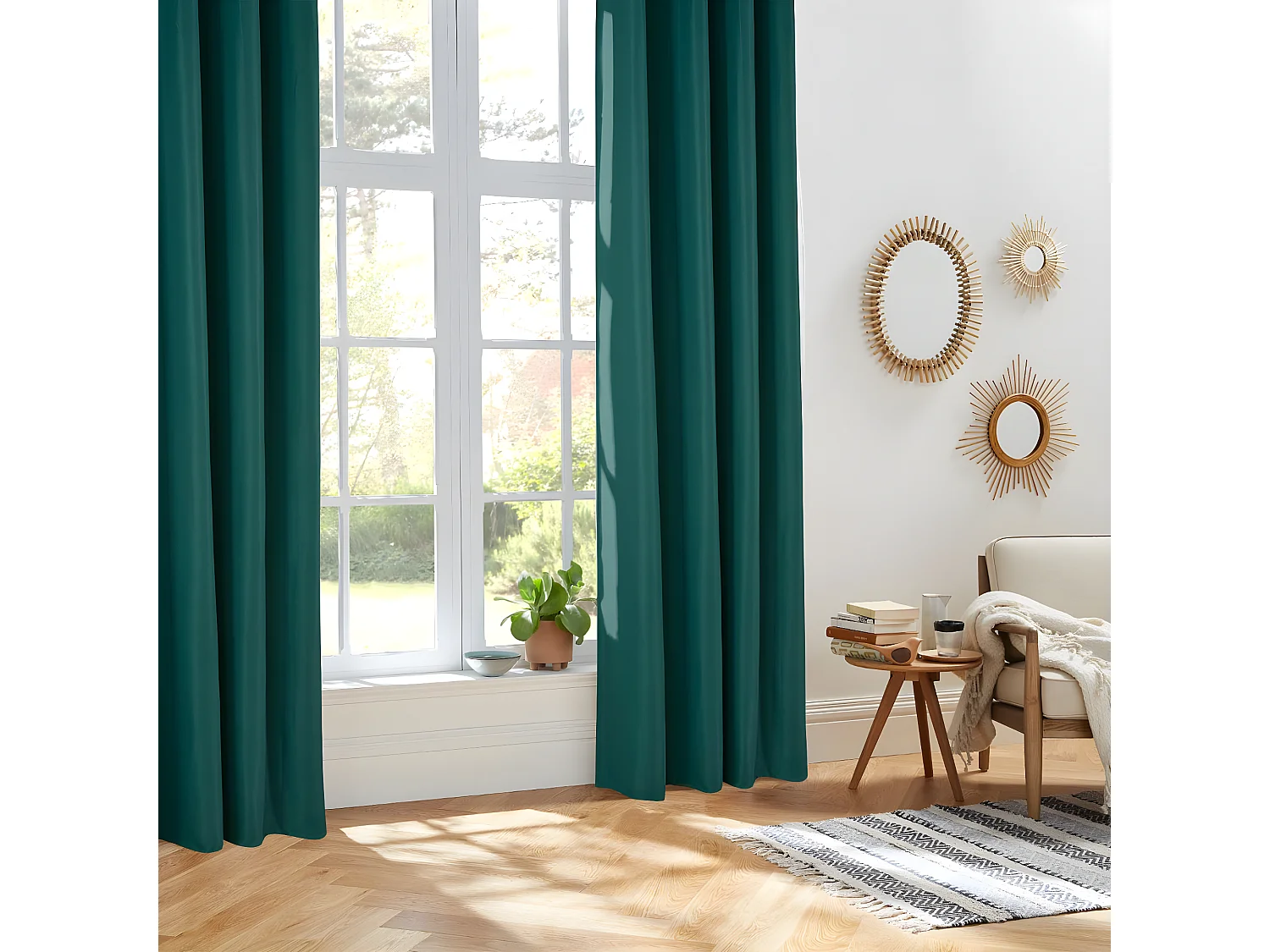 Cortina térmica y aislante lisa