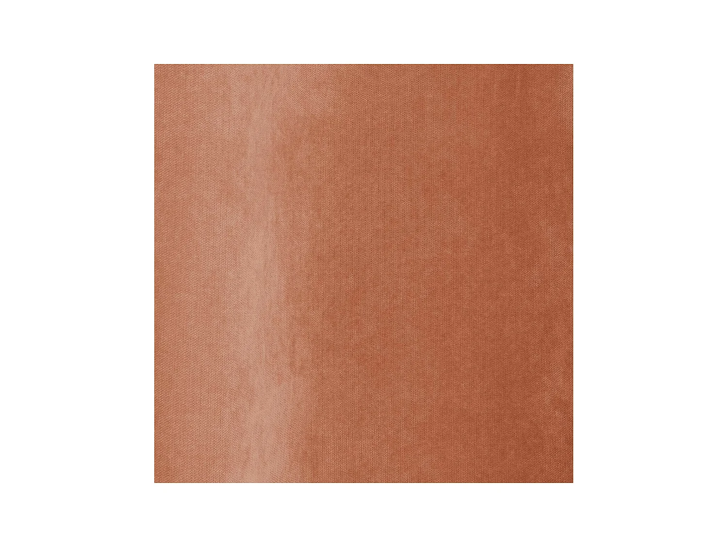 Rideau à œillets effet suédine Terracotta 140 x 260 cm