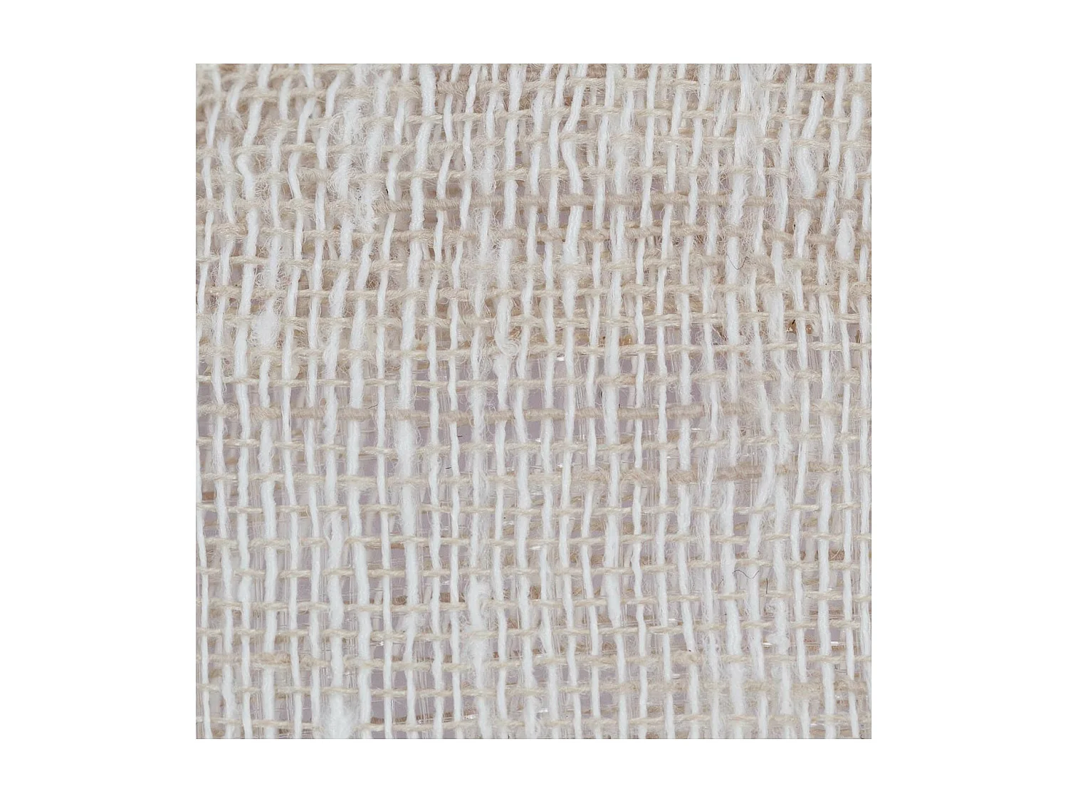 Voilage à œillets Beige Lin 140 x 240 cm