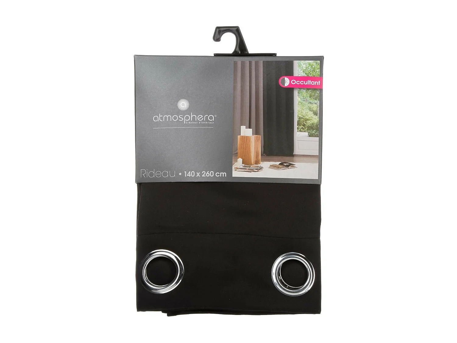 Cortina opaca elegante y sencilla