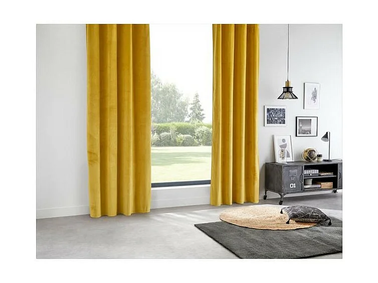 Blickdichter Samtvorhang 140 x 260 cm