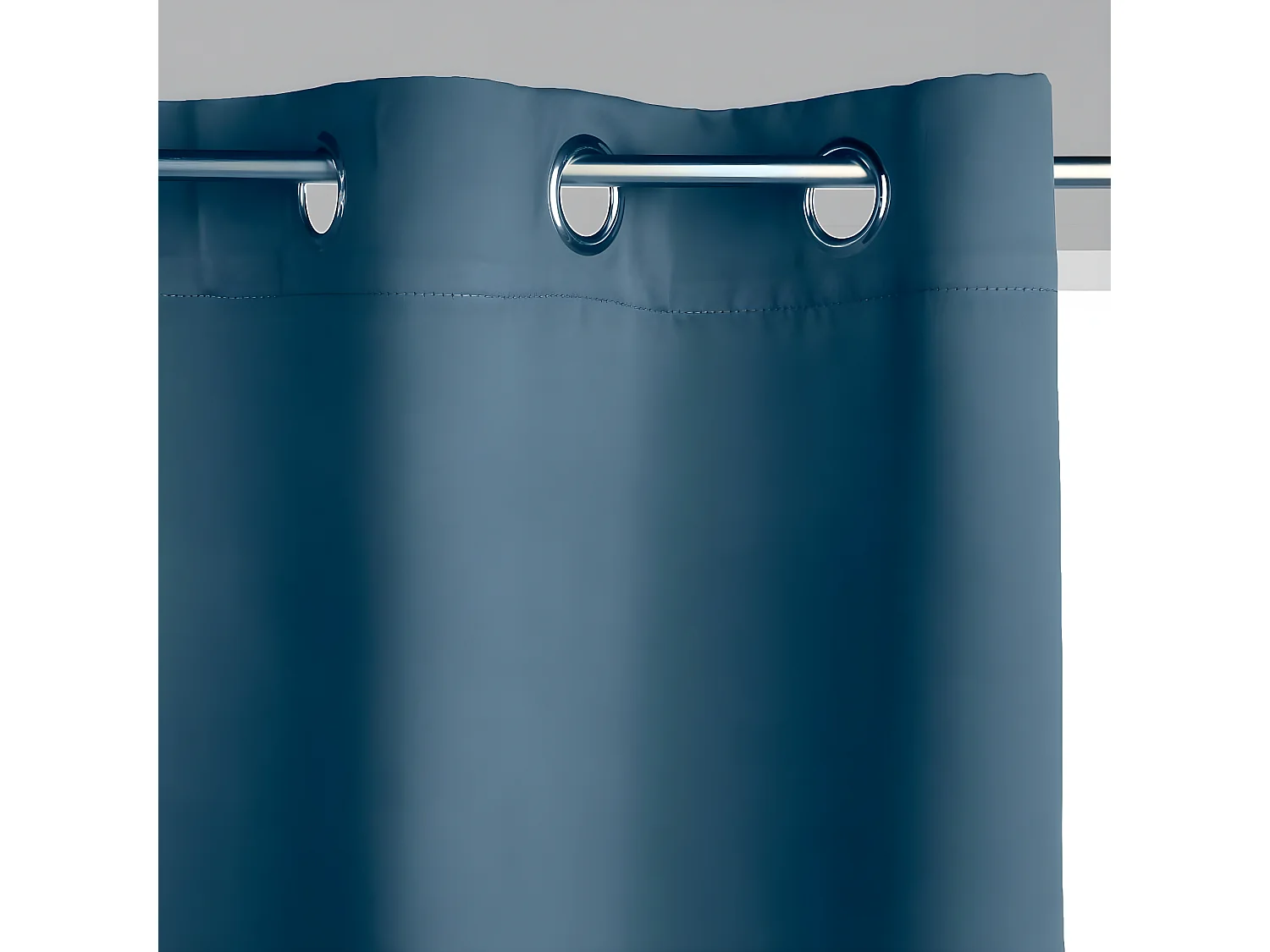 Rideau à œillets Occultant Bleu 140 x 260 cm