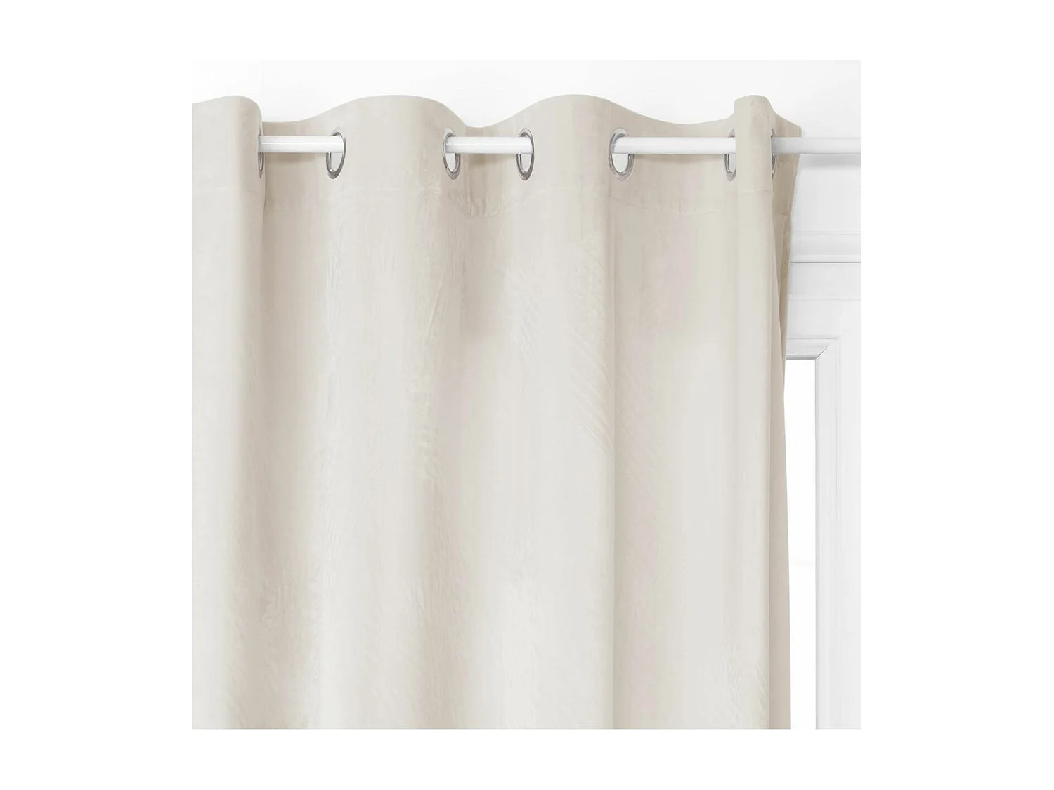 Cortina de terciopelo opaca 140 x 260 cm