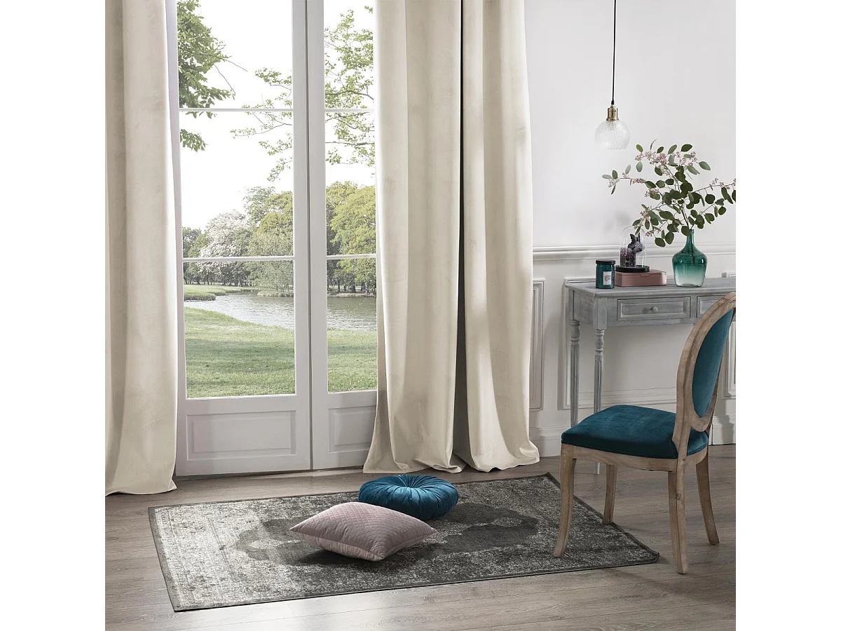 Cortina de terciopelo opaca 140 x 260 cm