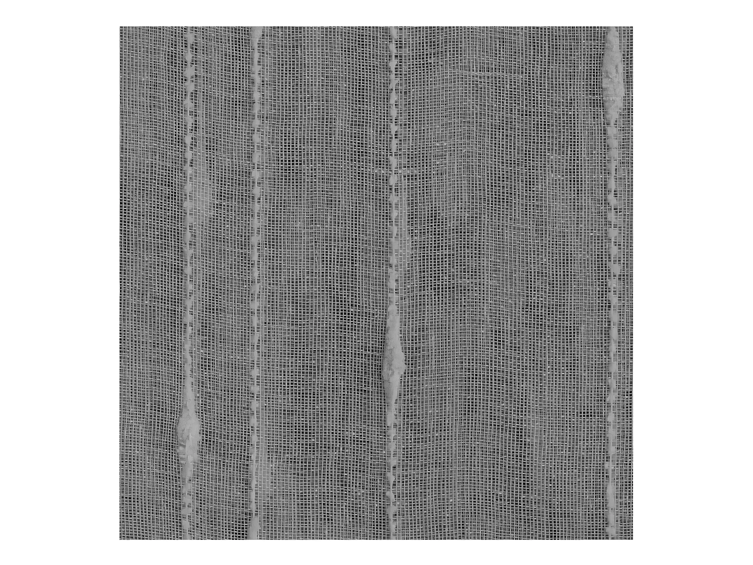 Voilage à œillets Gris avec relief 140 x 240 cm