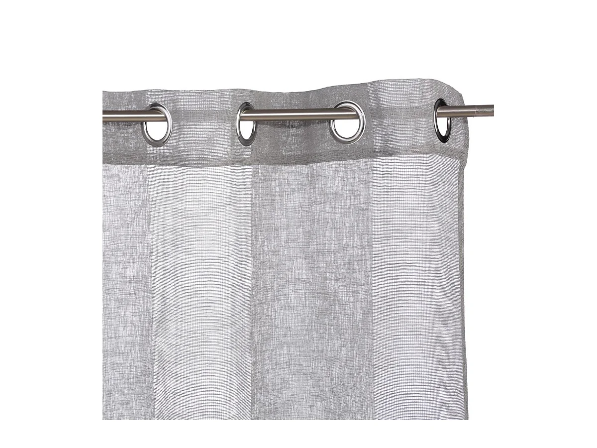 Voilage Gris Jude 140 x 240 cm