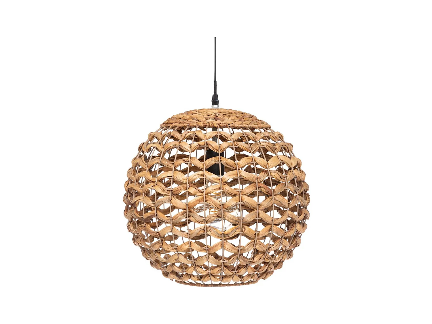Luminaire Suspension en Fibre naturelle D 38 cm
