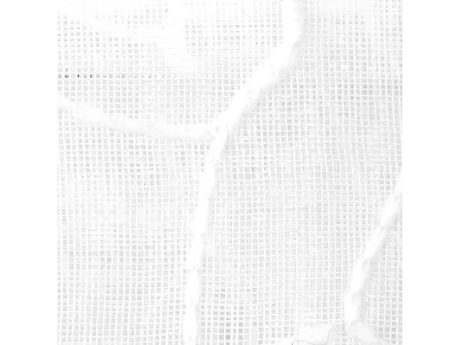 Voilage Blanc brodé 140 x 240 cm