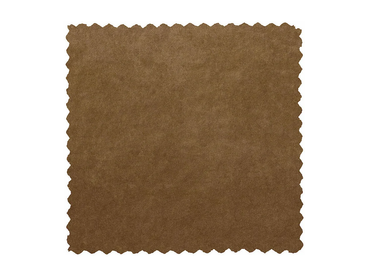 RODEO - Canapé 2 places en velours jaune miel