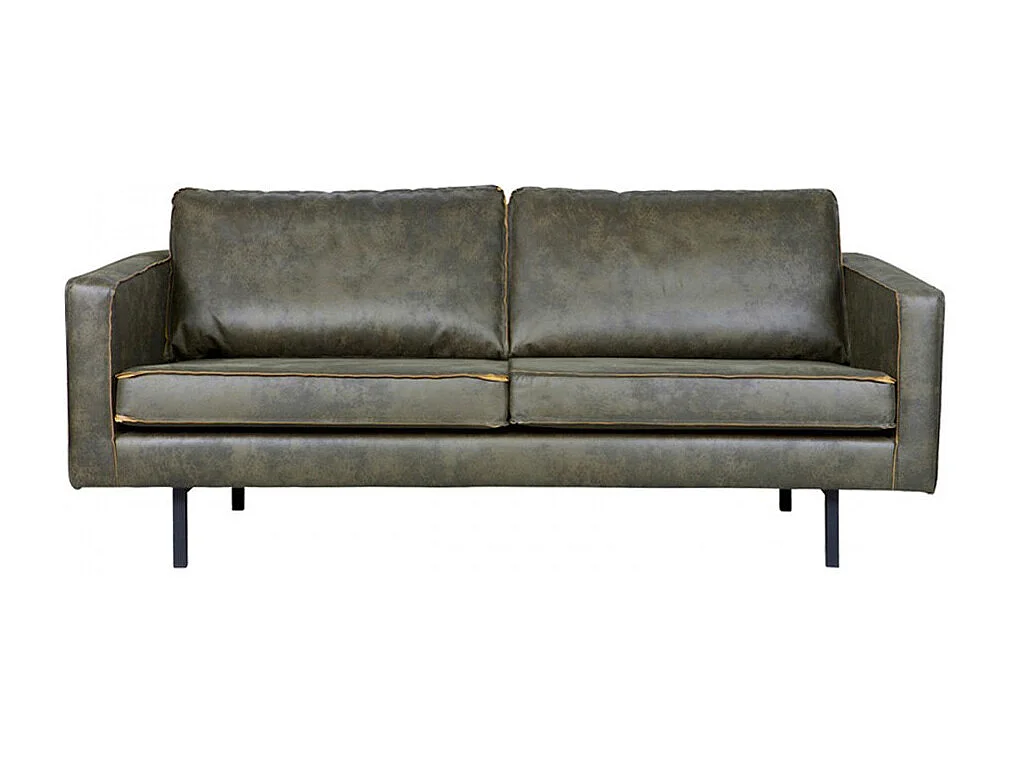 Bronco - Canapé 3 places vintage - Couleur - Vert kaki