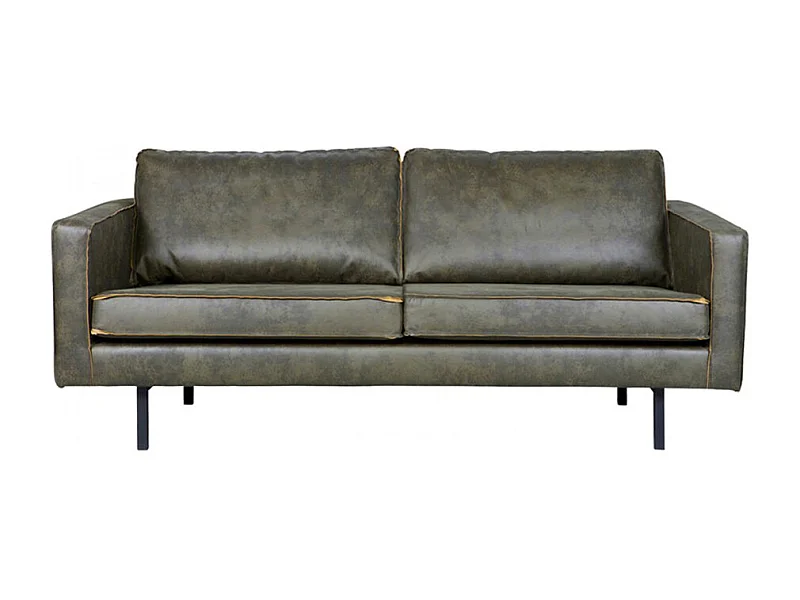 Bronco - Canapé 3 places vintage - Couleur - Vert kaki