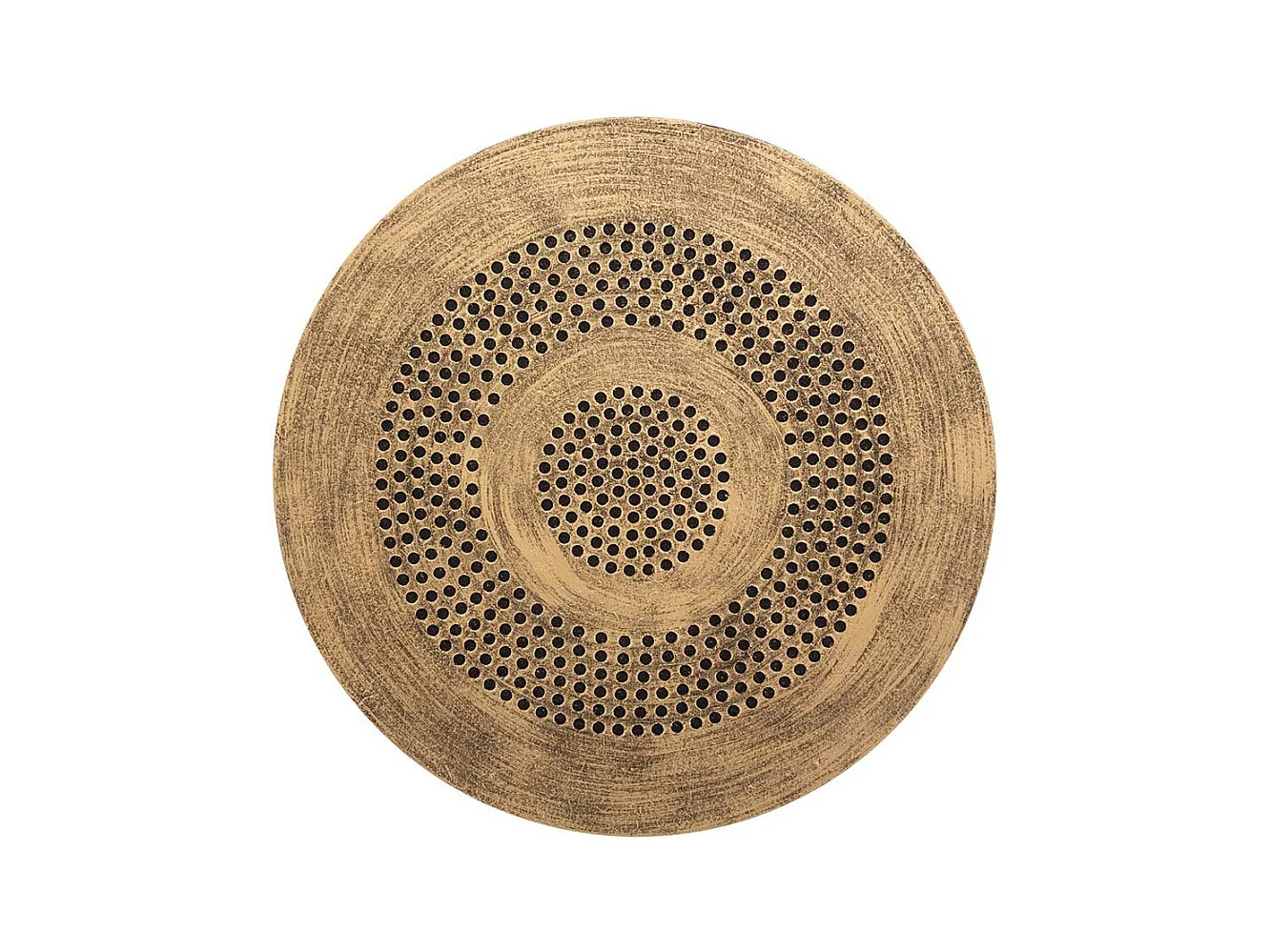 Mesas nido con tablero étnico de cobre