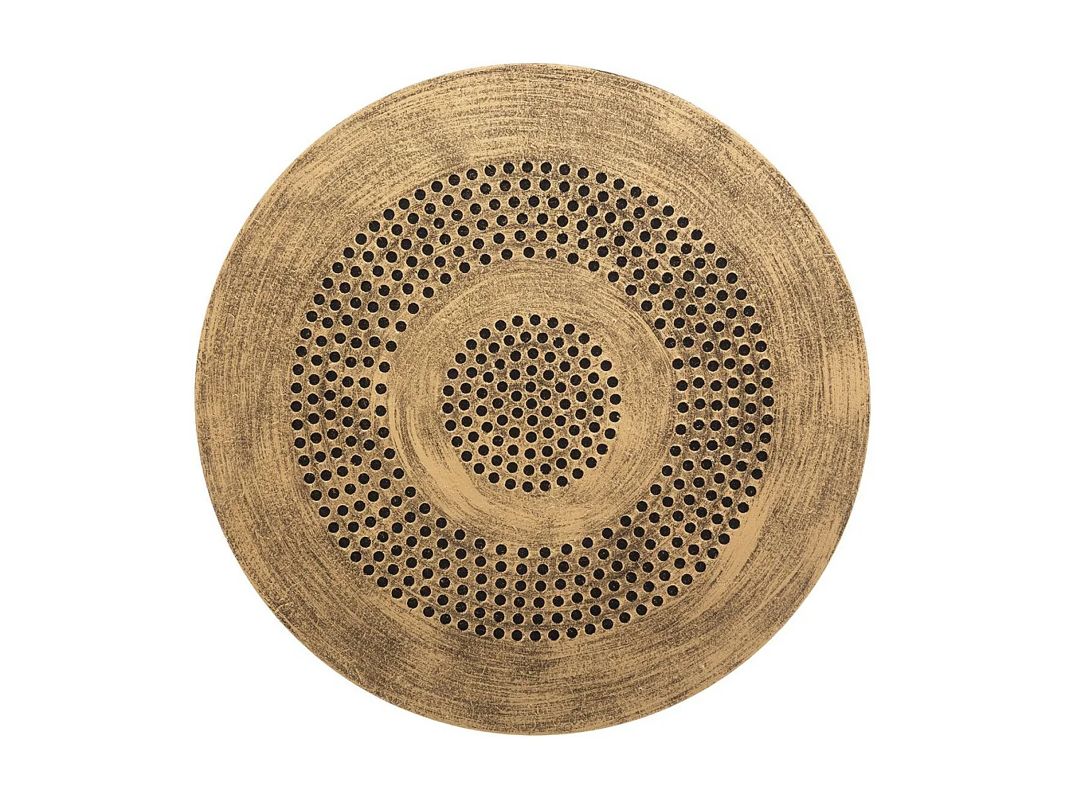 Mesas nido con tablero étnico de cobre