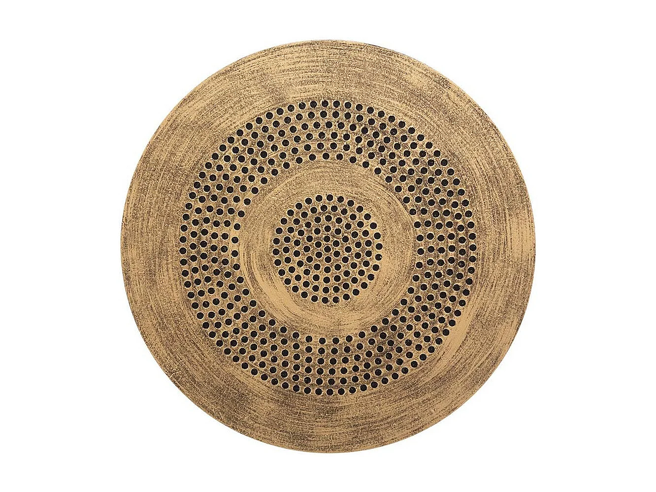 Mesas nido con tablero étnico de cobre