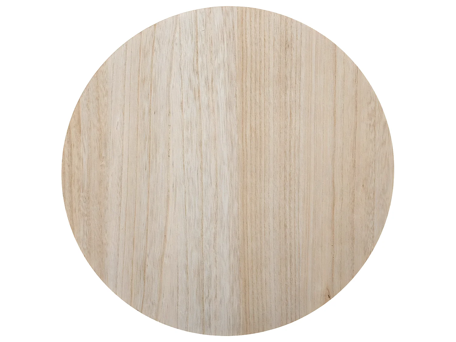 Table à café en métal Or et plateau en Bois H 41 cm