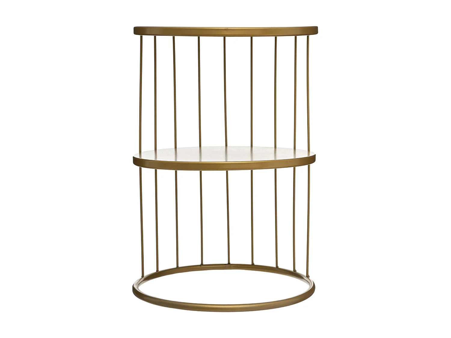 Table d'appoint design filaire Kobu