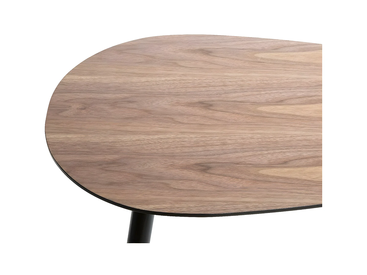 Lot de 2 Tables à café gigognes en Bois foncé