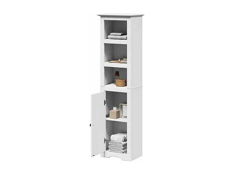 Armoire de salle de bain BODO blanc 44x30x160