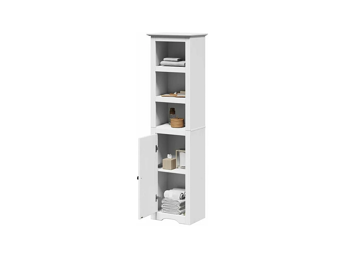 Armoire de salle de bain BODO blanc 44x30x160