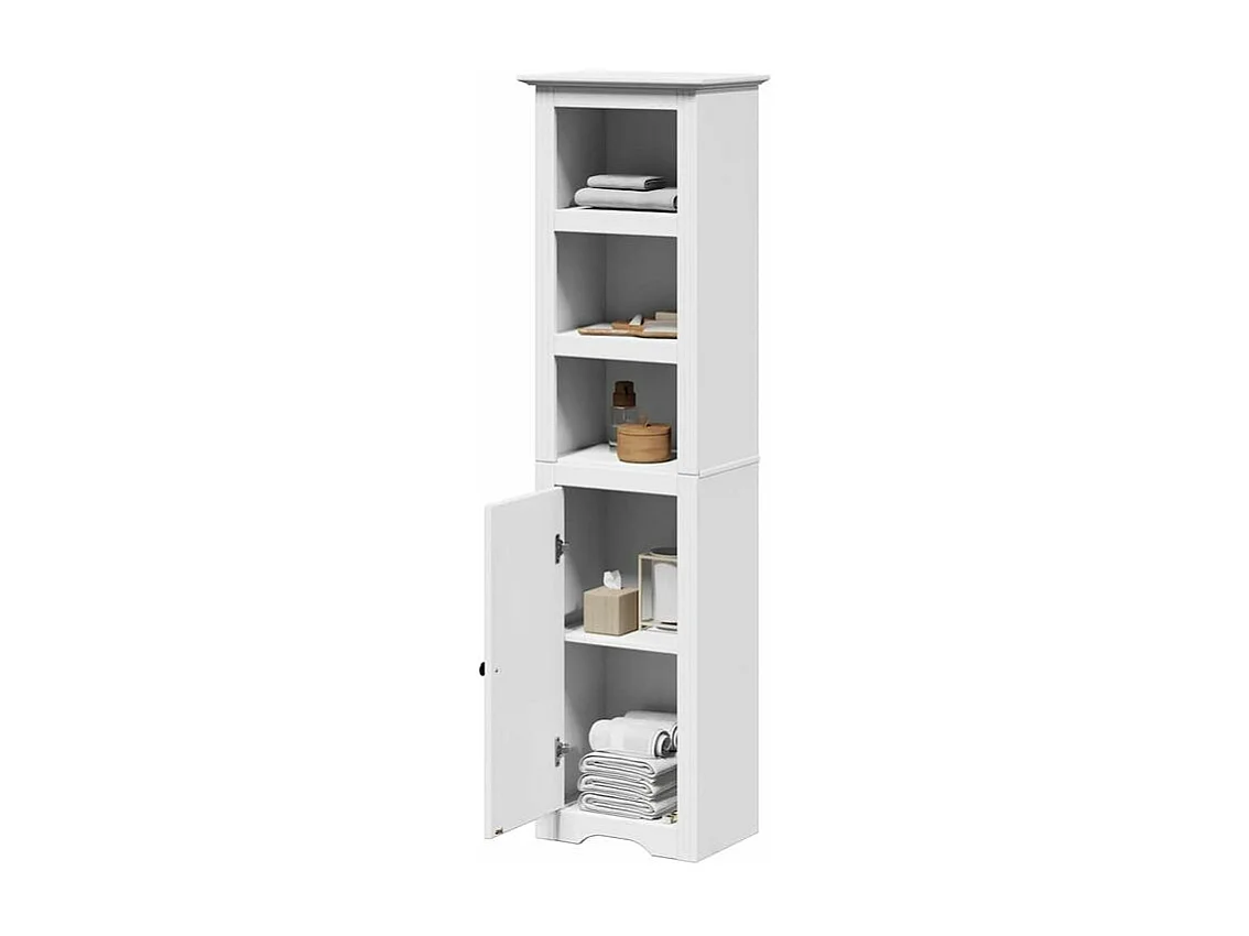 Armoire de salle de bain BODO blanc 44x30x160
