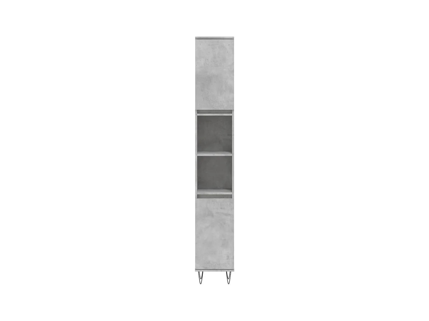 Armoire de salle de bain gris béton 30x30x190