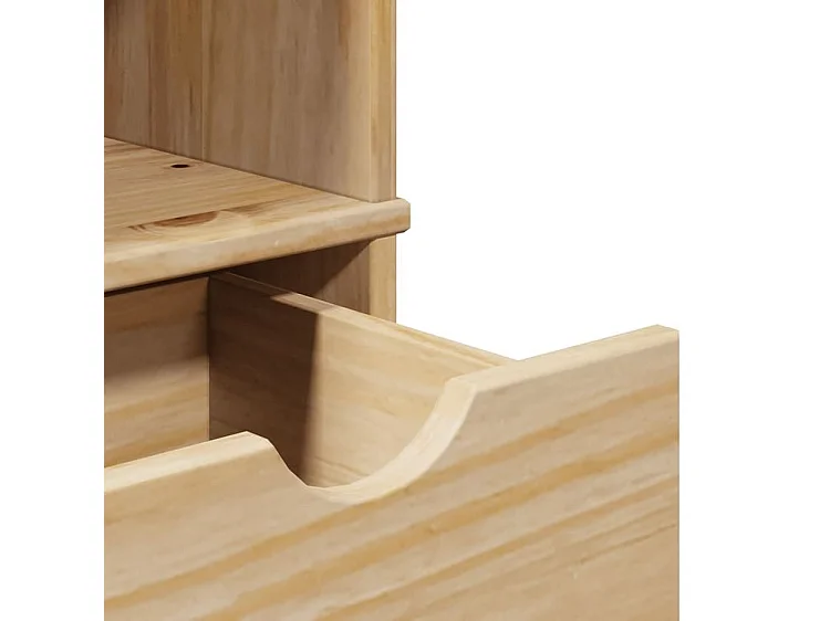 Armoire de salle de bain OTTA 35x30x159 bois massif de pin