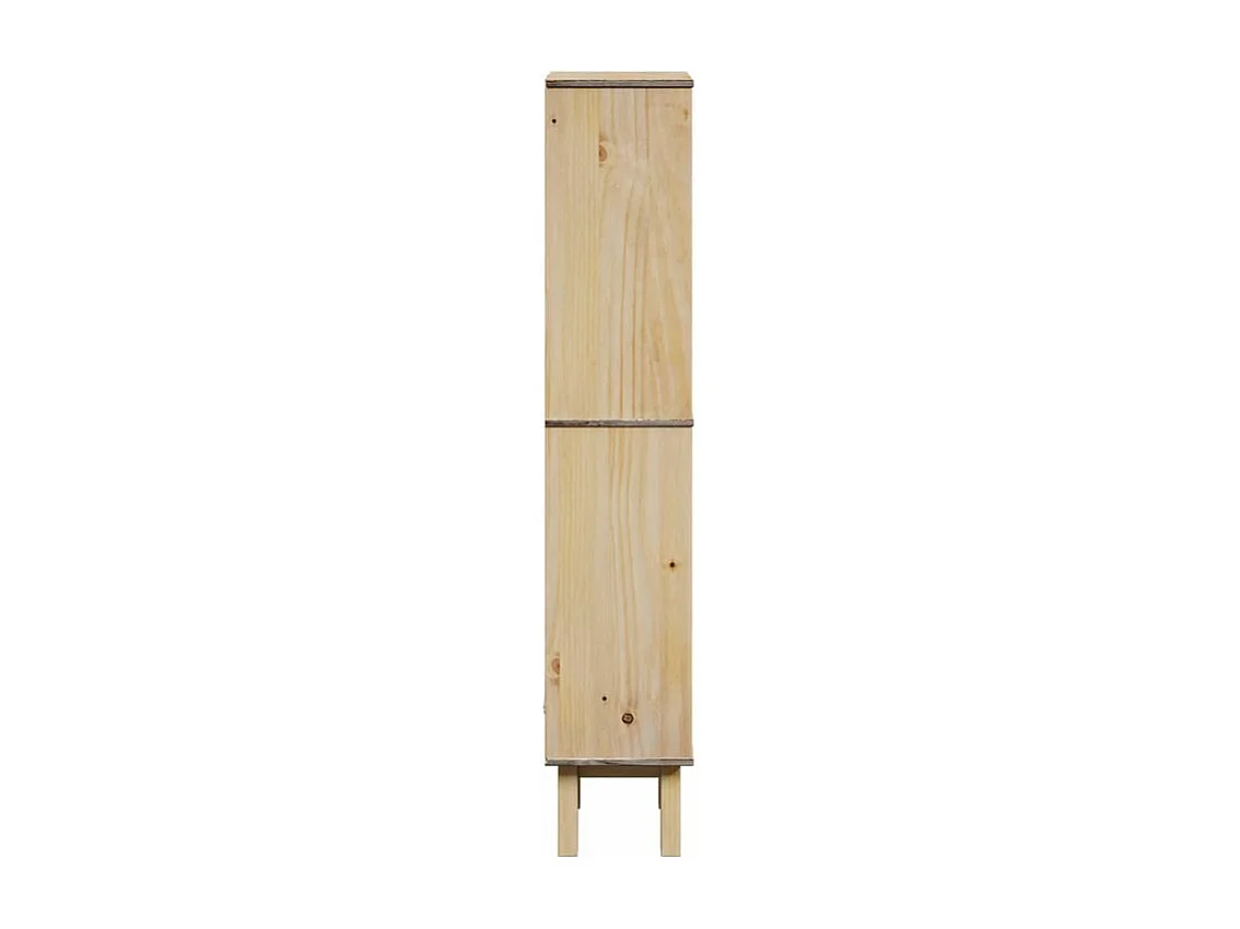 Armoire de salle de bain OTTA 35x30x159 bois massif de pin