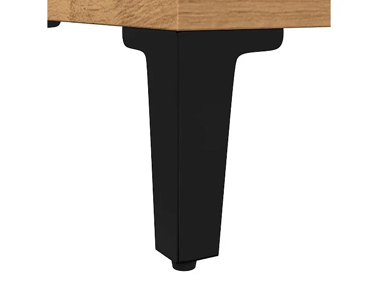 Armoire de salle de bain chêne artisanal 30x30x100