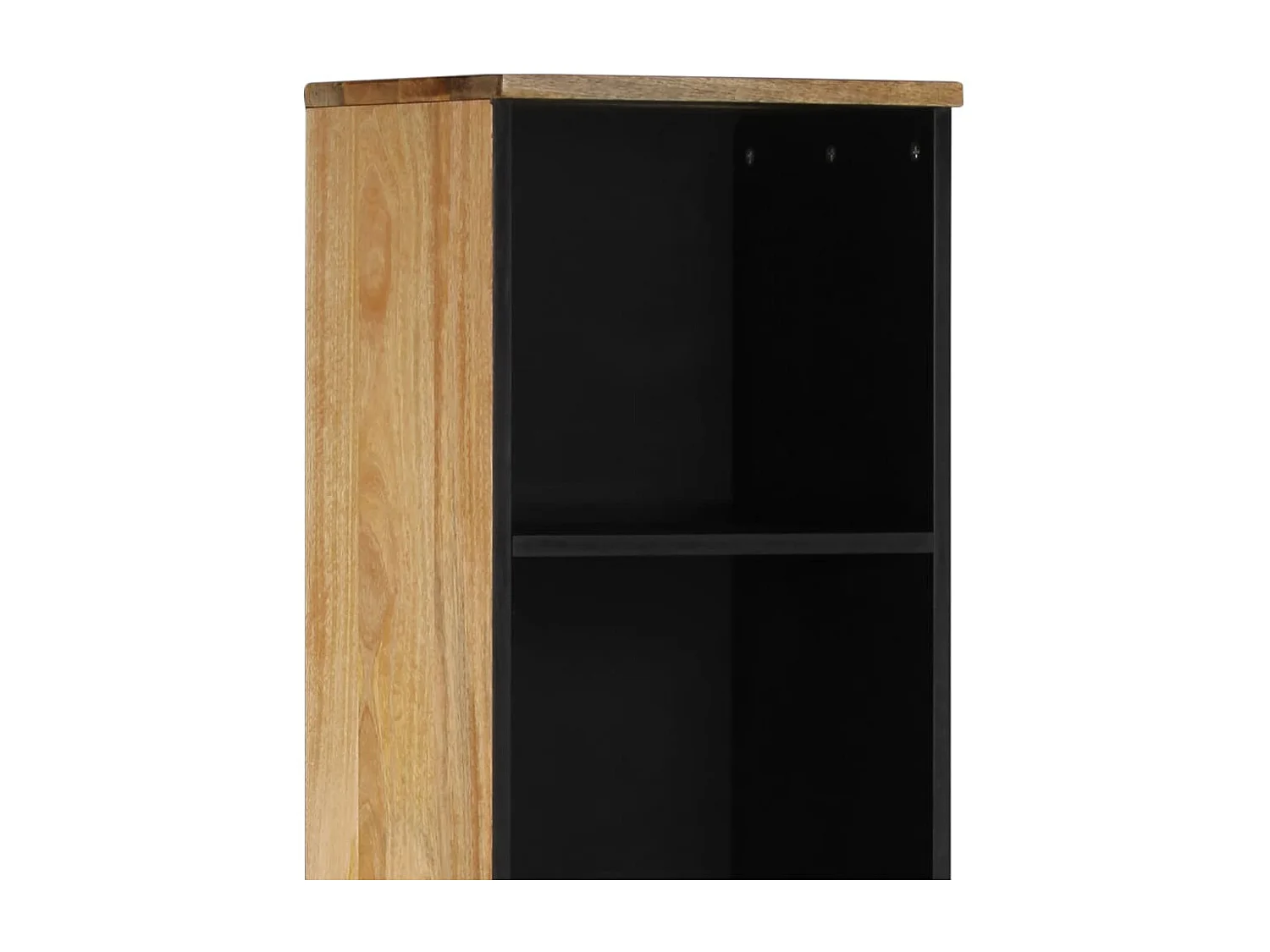 Armoire de salle de bain 38x33x160 bois massif de manguier