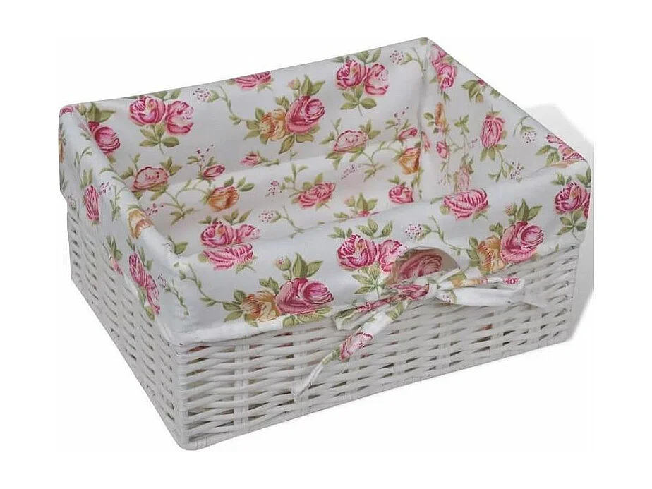 Étagère 4 tiroirs bois blanc Frenchy