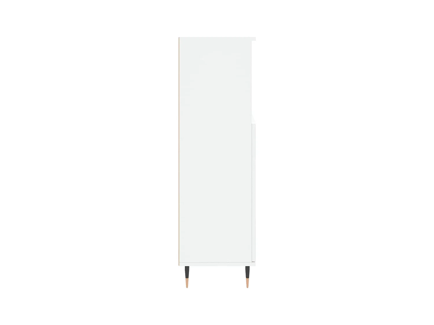 Armoire de salle de bain blanc 30x30x100 bois d'ingénierie