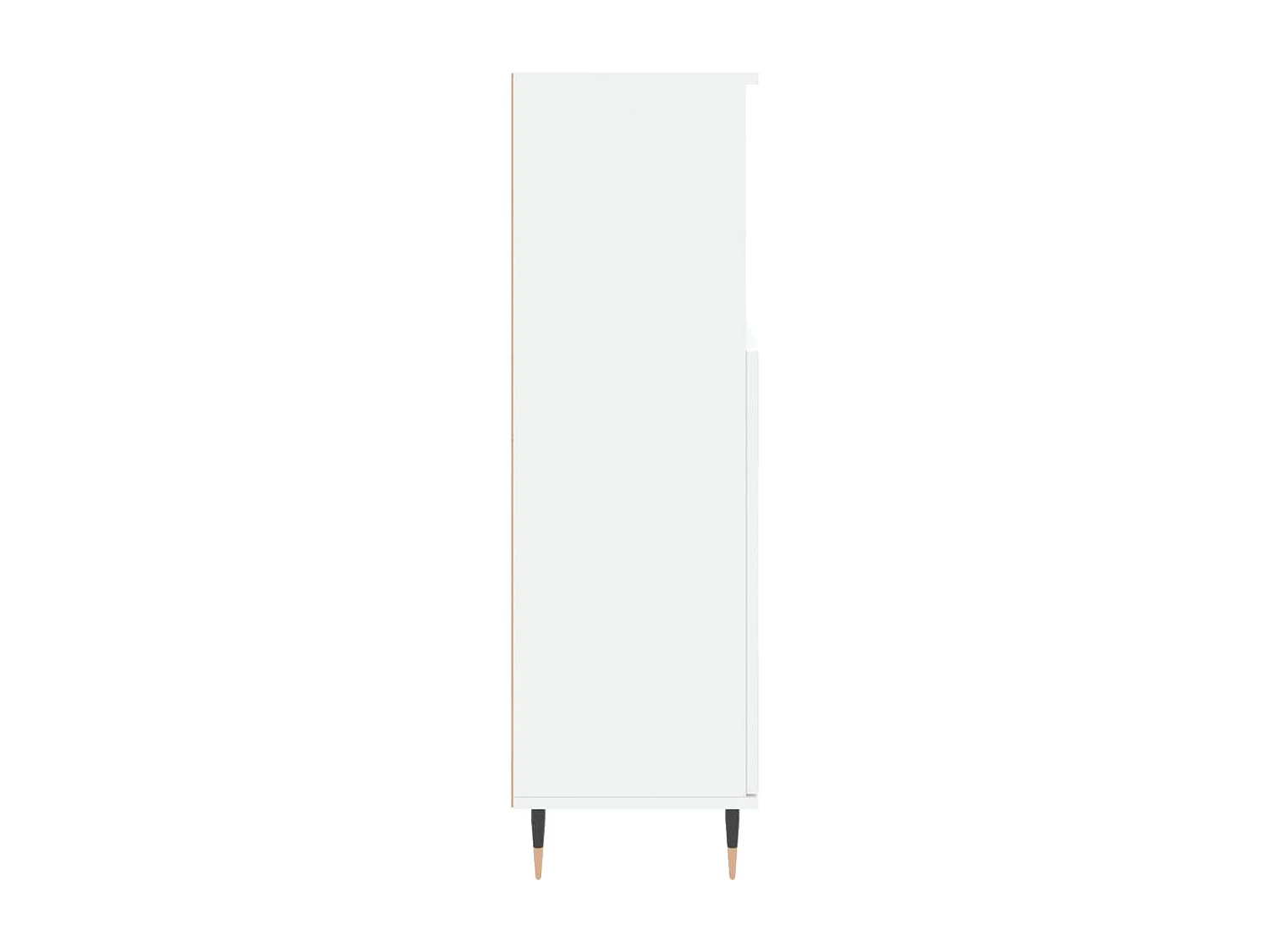 Armoire de salle de bain blanc 30x30x100 bois d'ingénierie