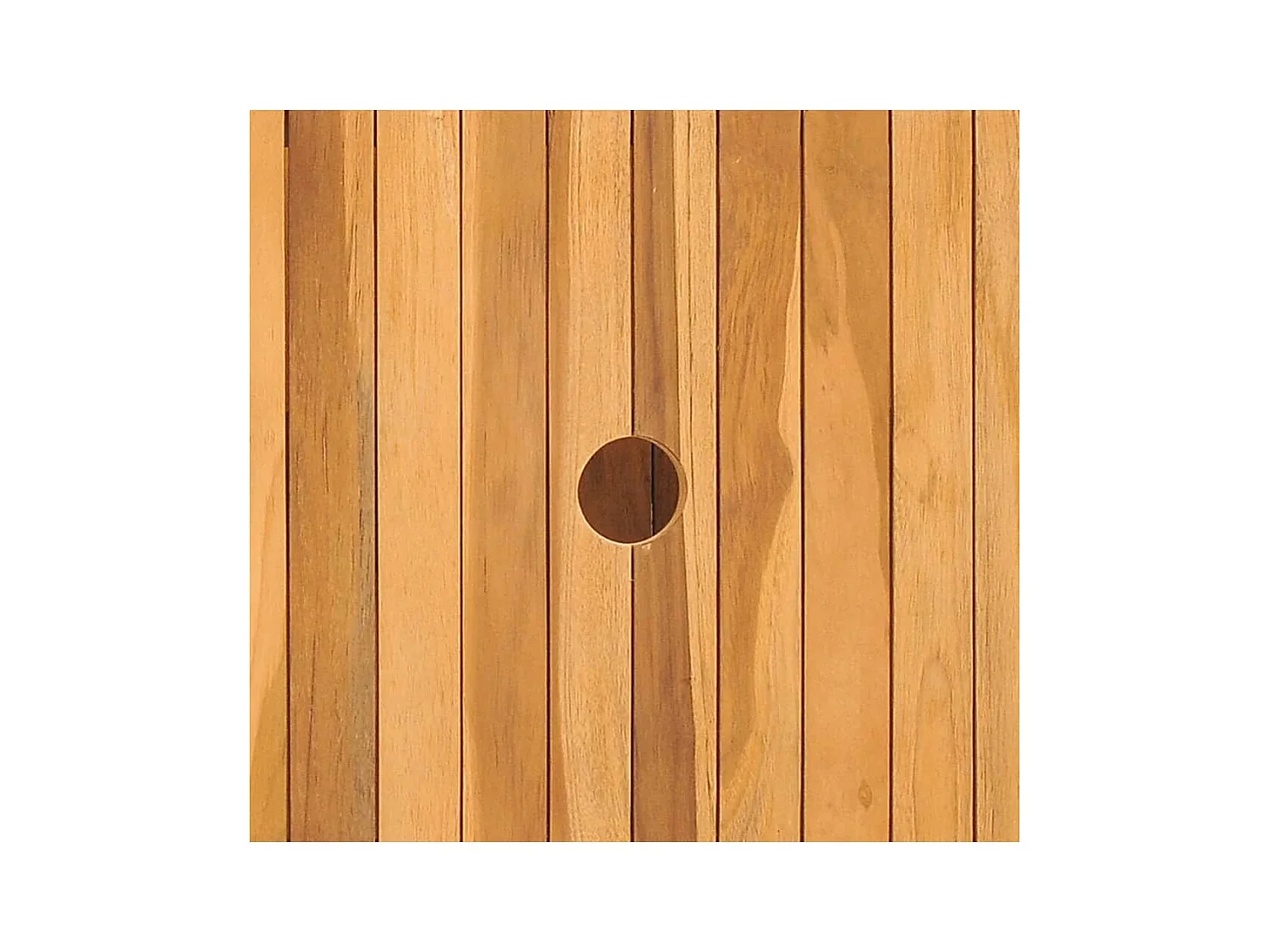 Armoire de salle de bain avec 2 étagères 74x45x75 bois massif