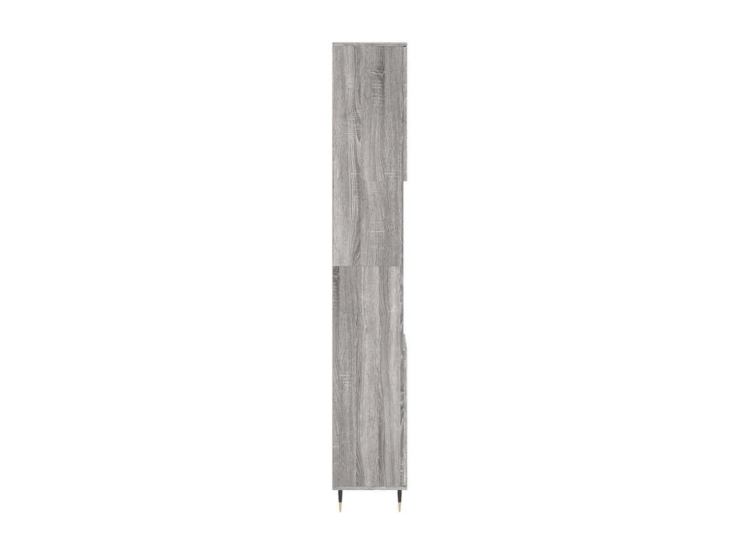 Armoire de bain sonoma gris 30x30x190 bois d'ingénierie