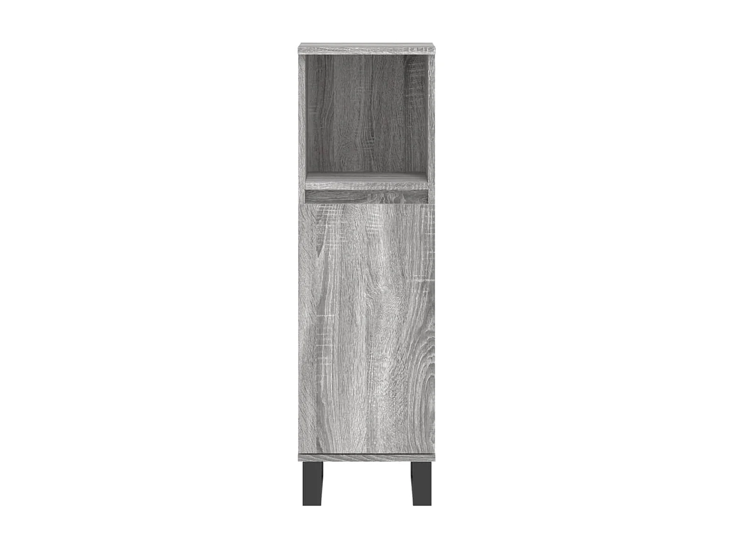 Armoire salle de bain sonoma gris 30x30x100