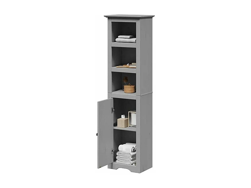 Armoire de salle de bain BODO gris 44x30x160