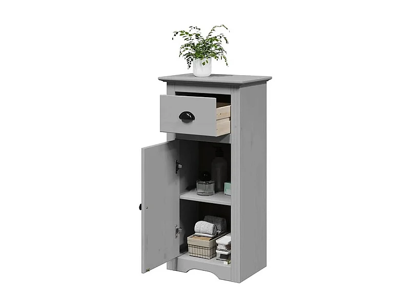 Armoire de salle de bain BODO gris 44x30x90