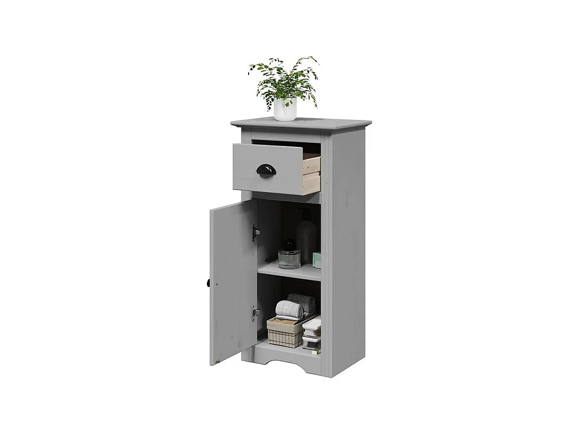 Armoire de salle de bain BODO gris 44x30x90