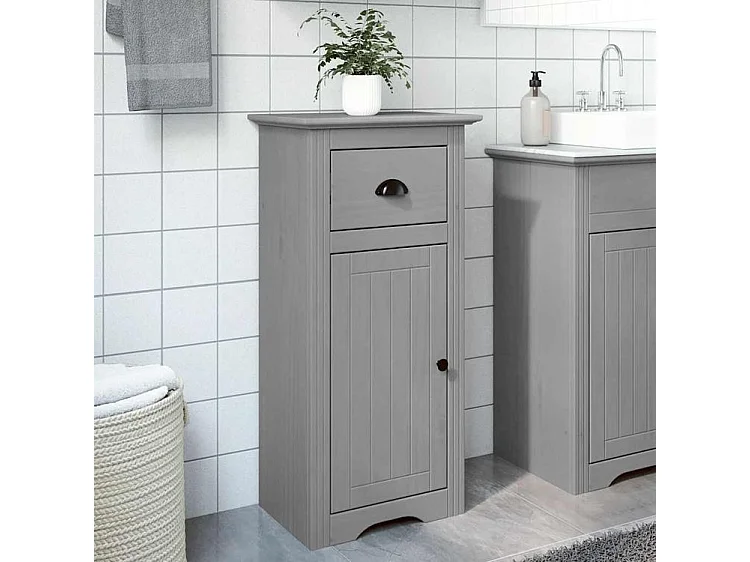 Armoire de salle de bain BODO gris 44x30x90