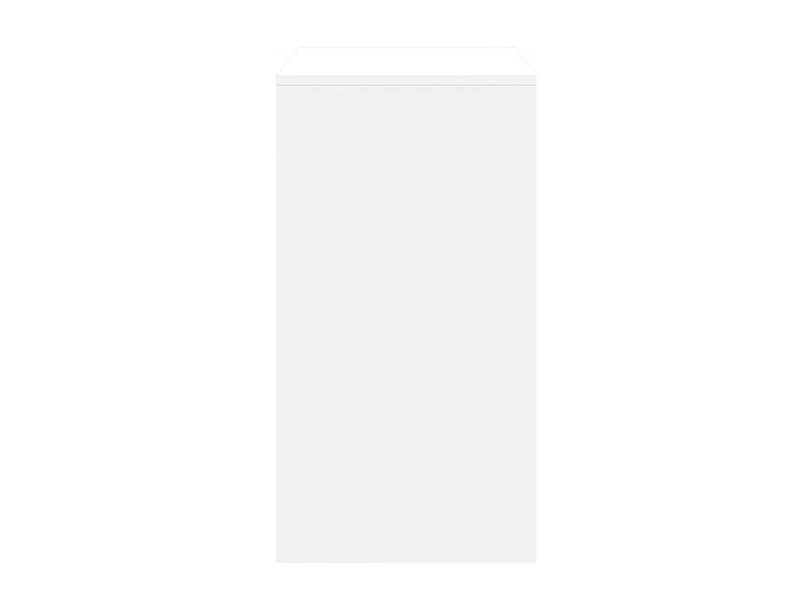 Coiffeuse et tabouret blanc 60x40x113,5