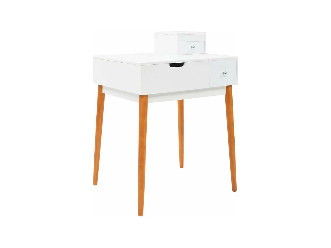 Coiffeuse avec miroir MDF 60 x 50x86