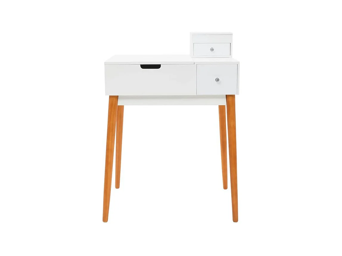 Coiffeuse avec miroir MDF 60 x 50x86