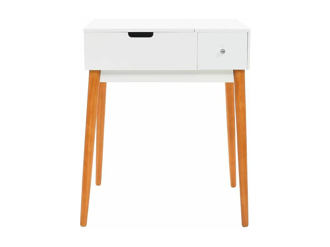 Coiffeuse avec miroir MDF 60 x 50x86