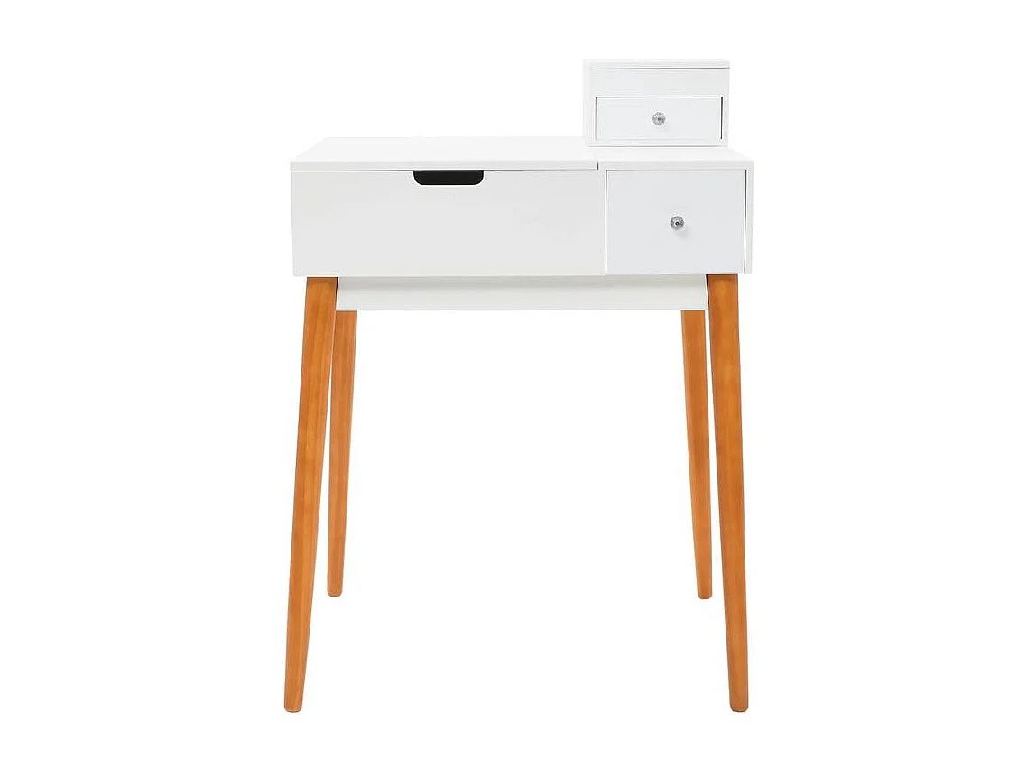 Coiffeuse avec miroir MDF 60 x 50x86